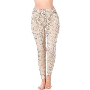 Show Your Skin Leggings Metal Mocha. NWOT